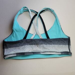 Ivivva By Lululemon girls Sz 14 gray overside Sport bra top